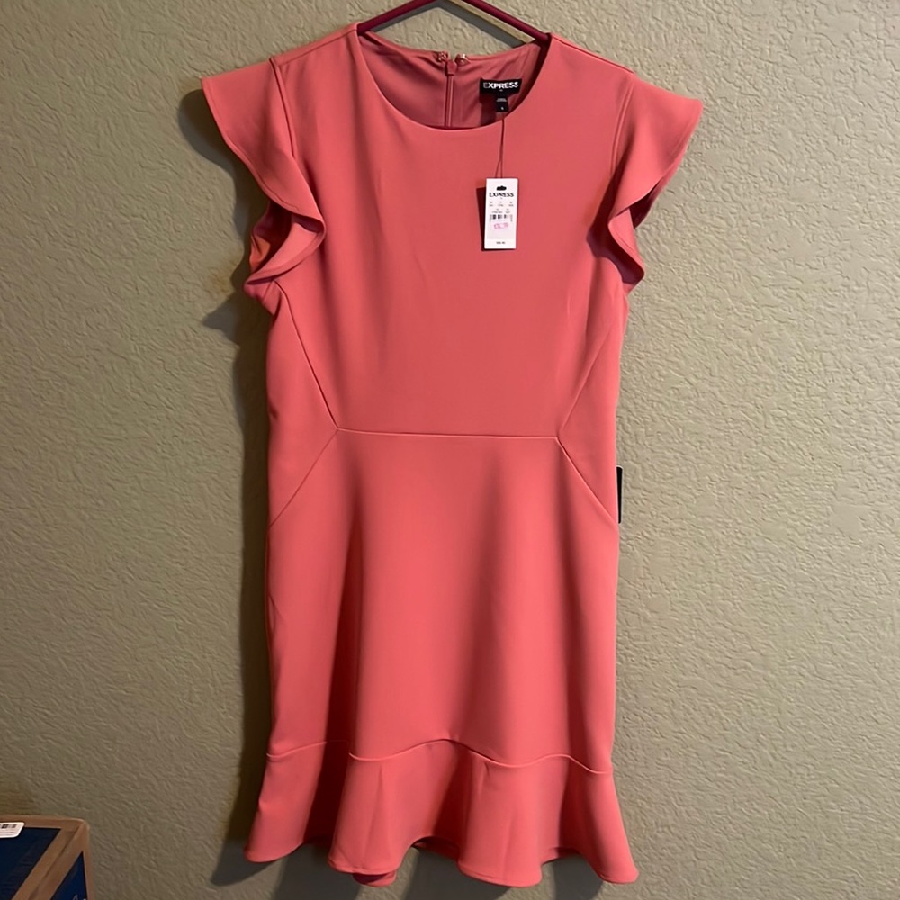 NWT peach express dress
